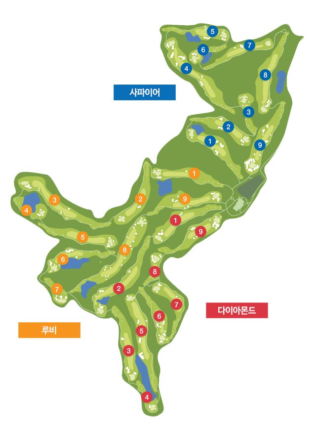 한림용인CC-골프코스