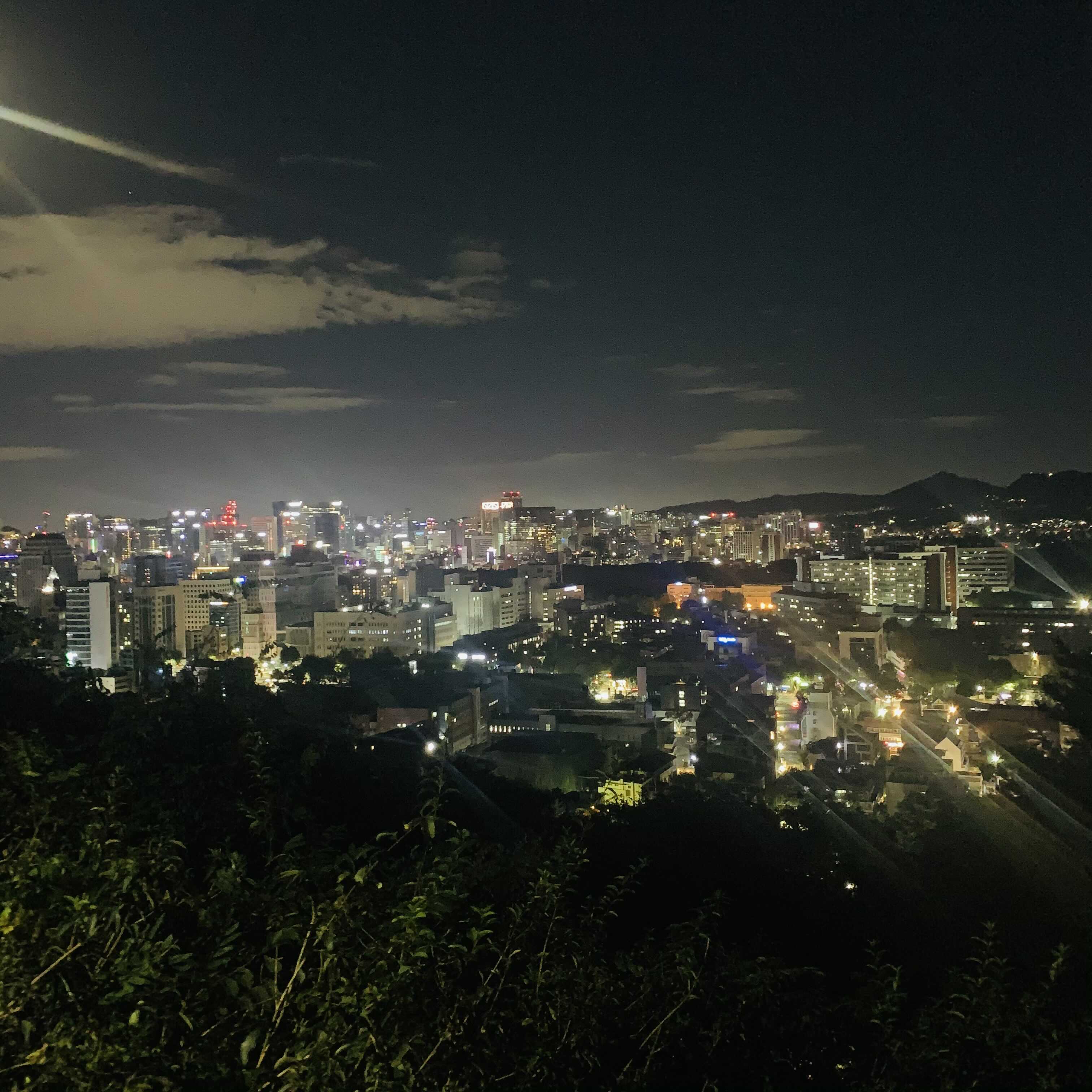  북악스카이웨이 주차난 및 낙산공원 야경