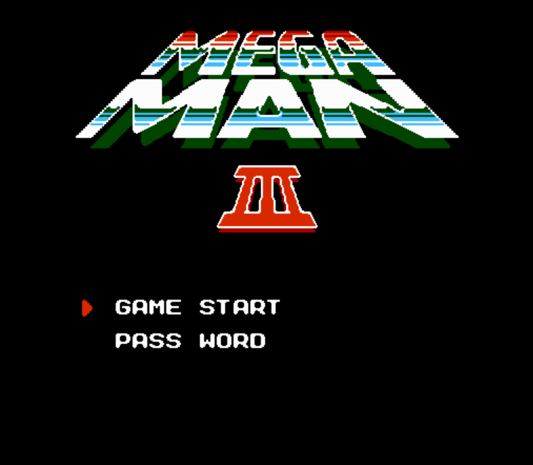  NES ROMS - Mega Man 3 (EUROPE / 유럽판 롬파일 다운로드)