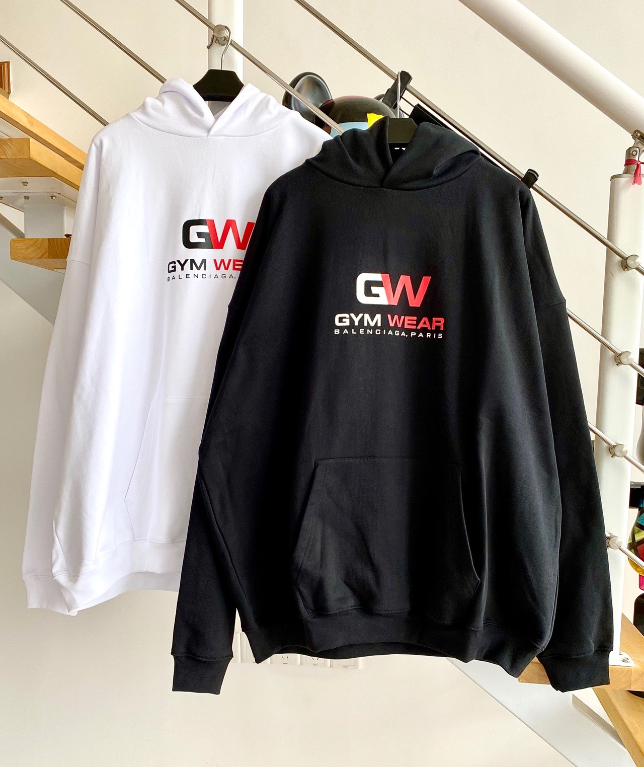  [BALENCIAGA] 발렌시아가 짐웨어 GYM WEAR 후드 620973 TIVD4 1000