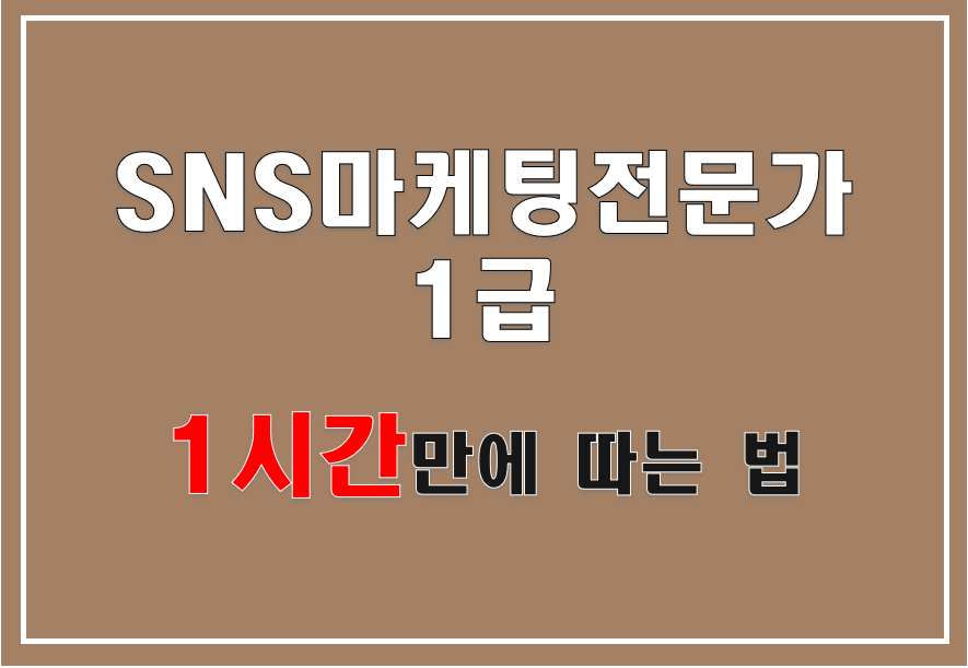 sns마케팅전문가