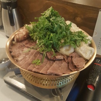 한우 불고기 한우탕반