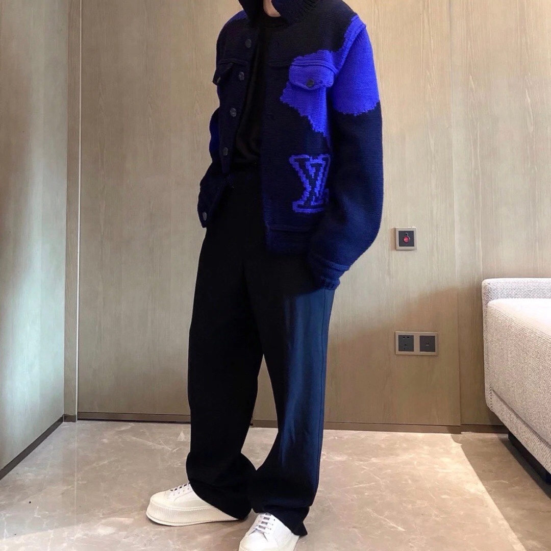  [LOUIS VUITTON] 루이비통 인타르시아 버튼 자켓 1A7XBE