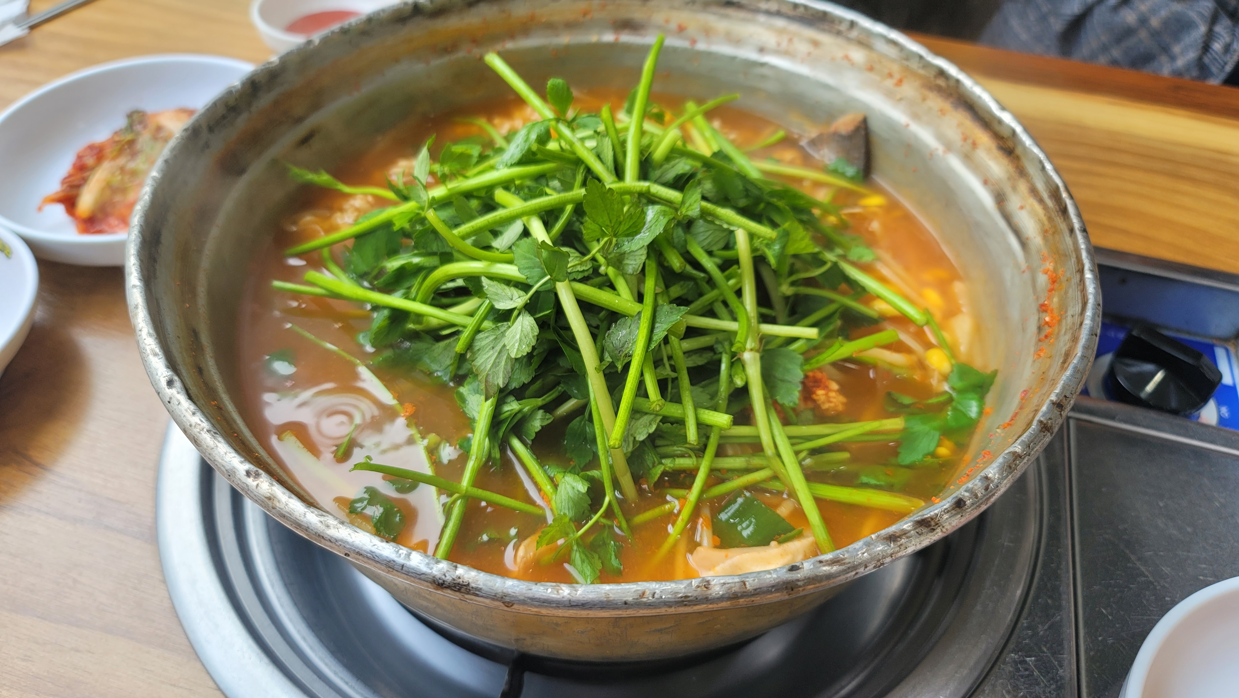 광주 첨단 맛집 바다양푼이동태탕