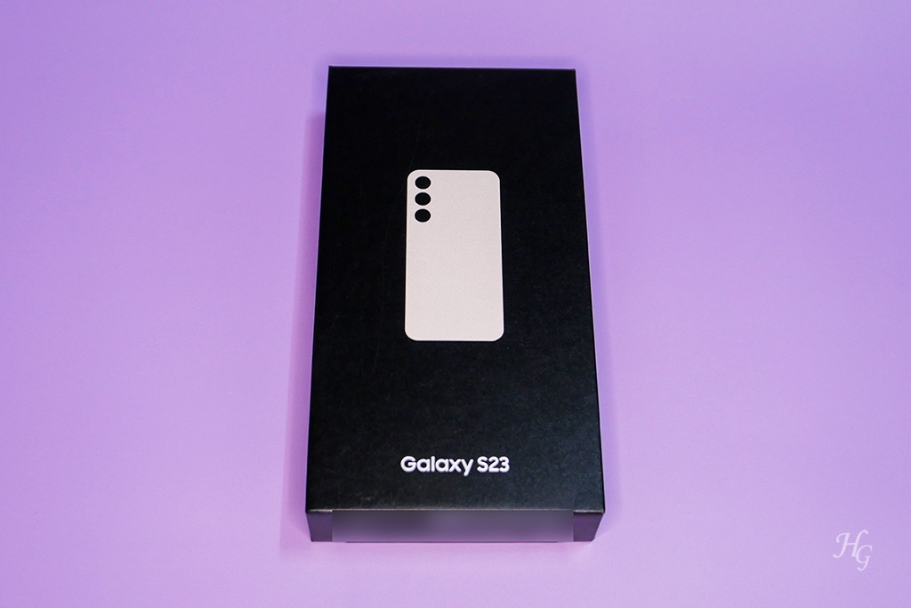 삼성 갤럭시 S23 크림색 개봉 전 박스 Samsung Galaxy S23