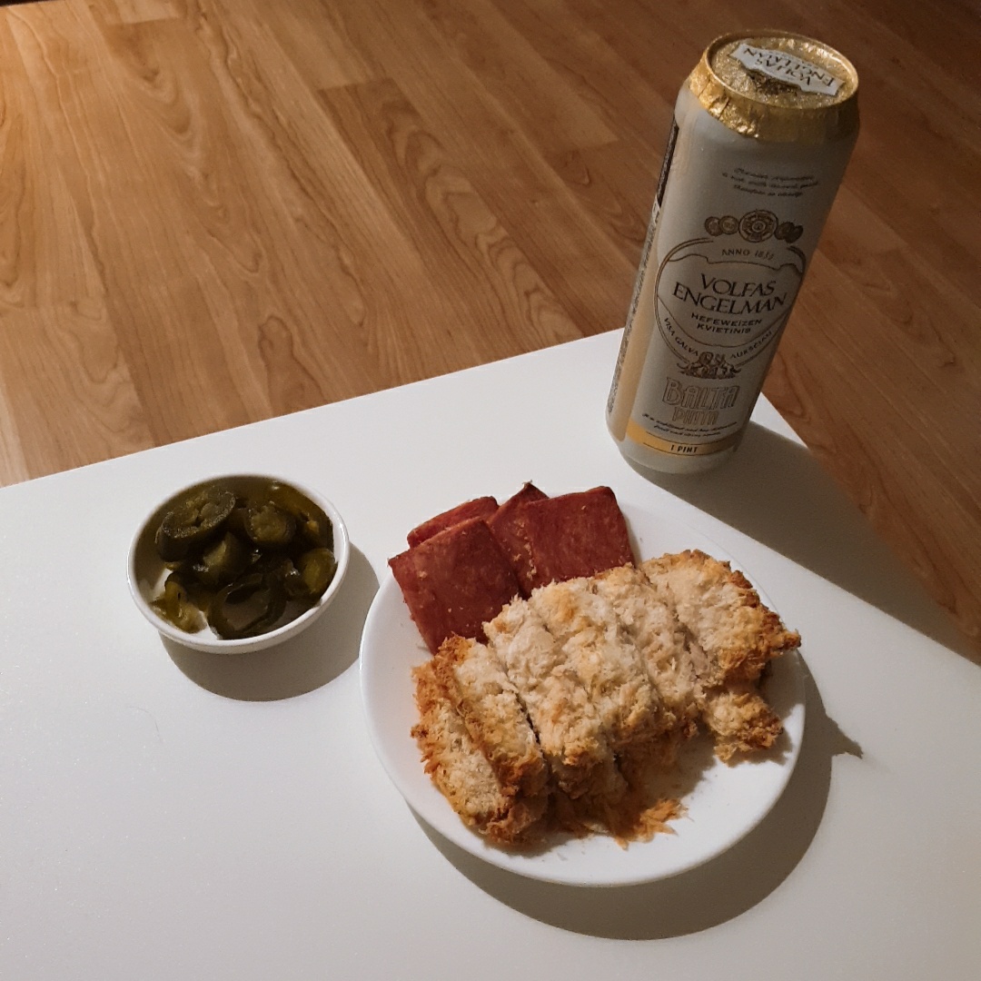  [혼술] MOZ 에어프라이어로 안주만들기(돈까스, 스팸구이)