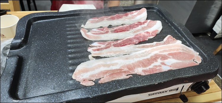 가보자식당-불판