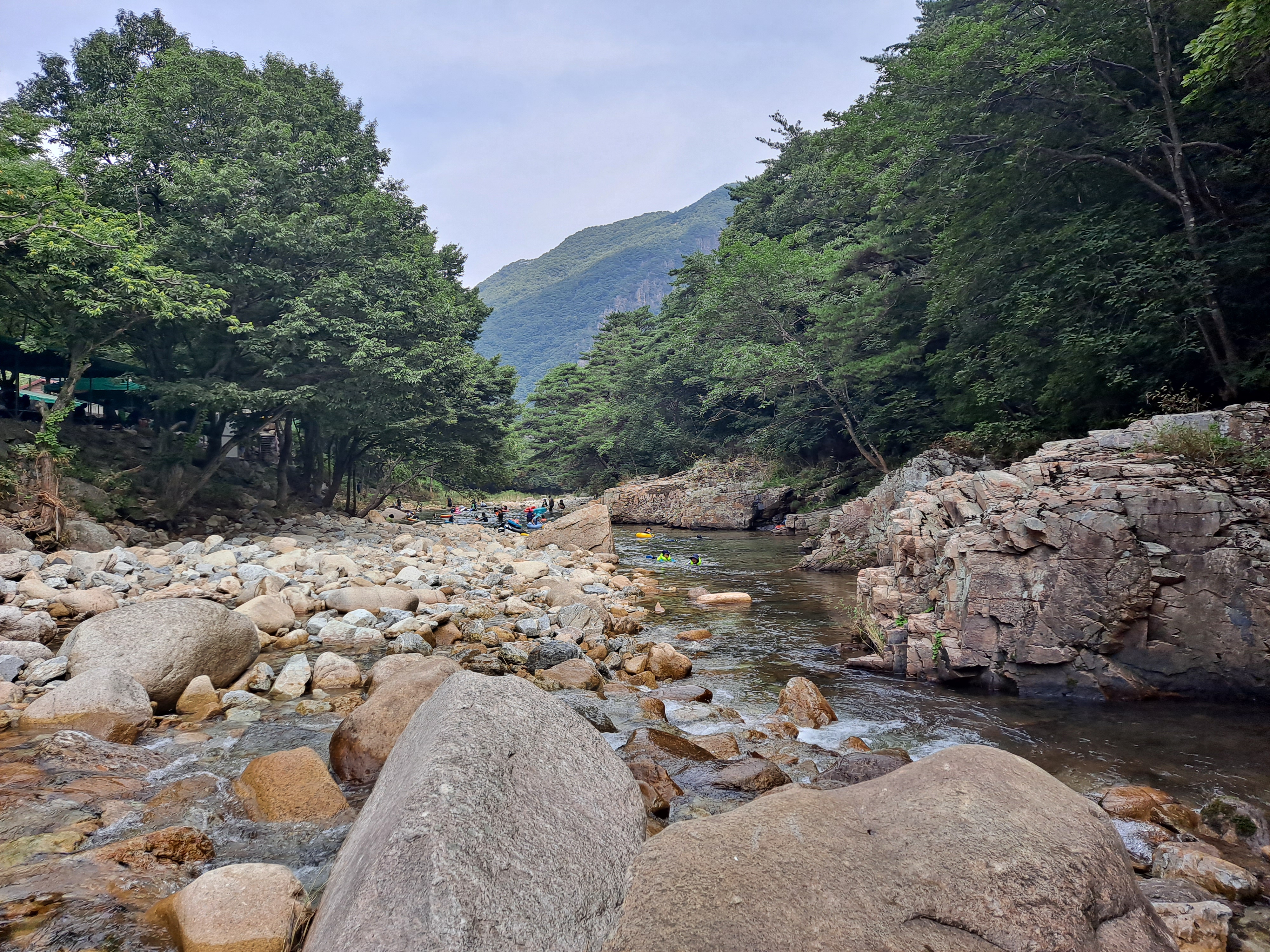  가족 피서를 가다, 괴산 쌍곡계곡