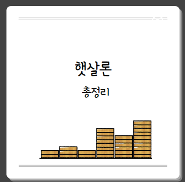 햇살론 종류 및신청방법 후기 총정리