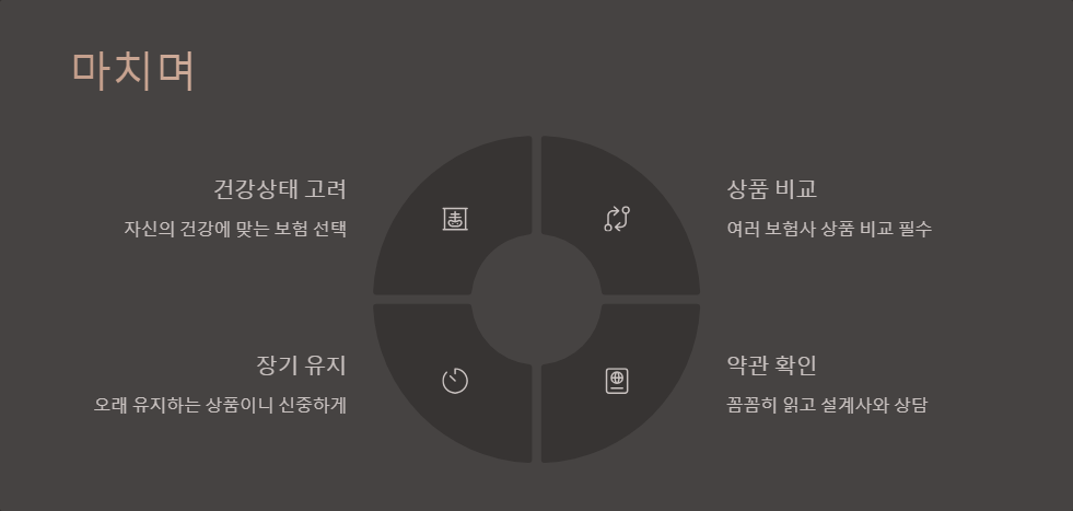 특정질병 보장 생명보험 비교