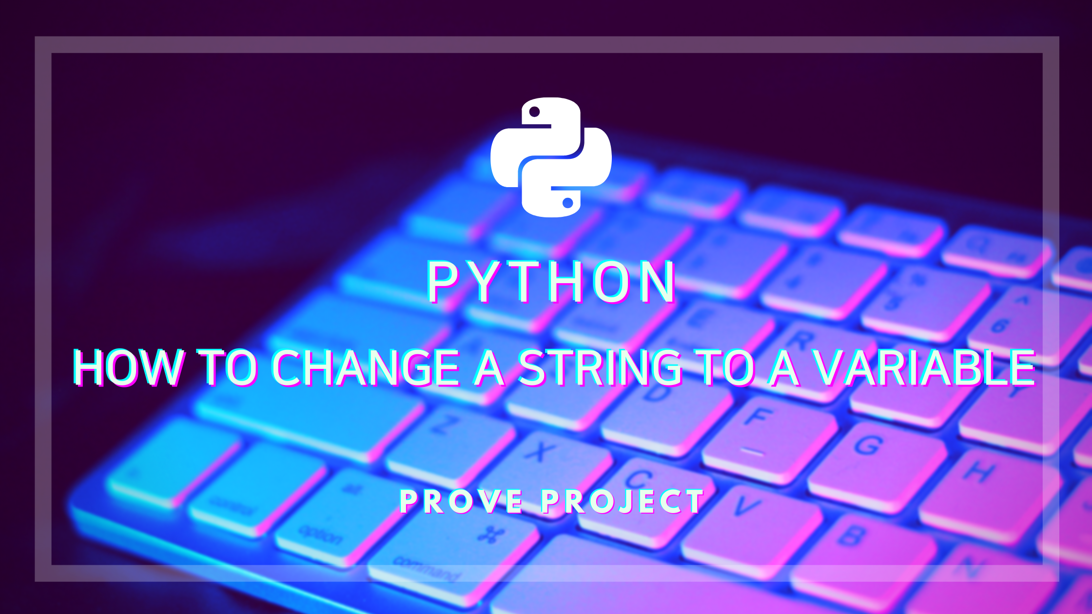  파이썬 기초 | How to change string to a variable, 문자열을 변수로 바꾸는 방법
