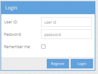 Extjs Login Form