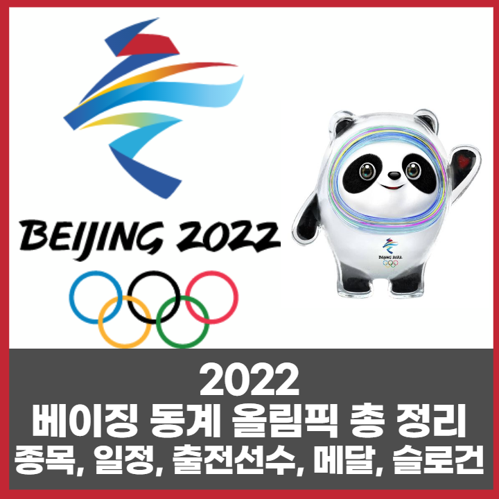 2022베이징동계올림픽총정리