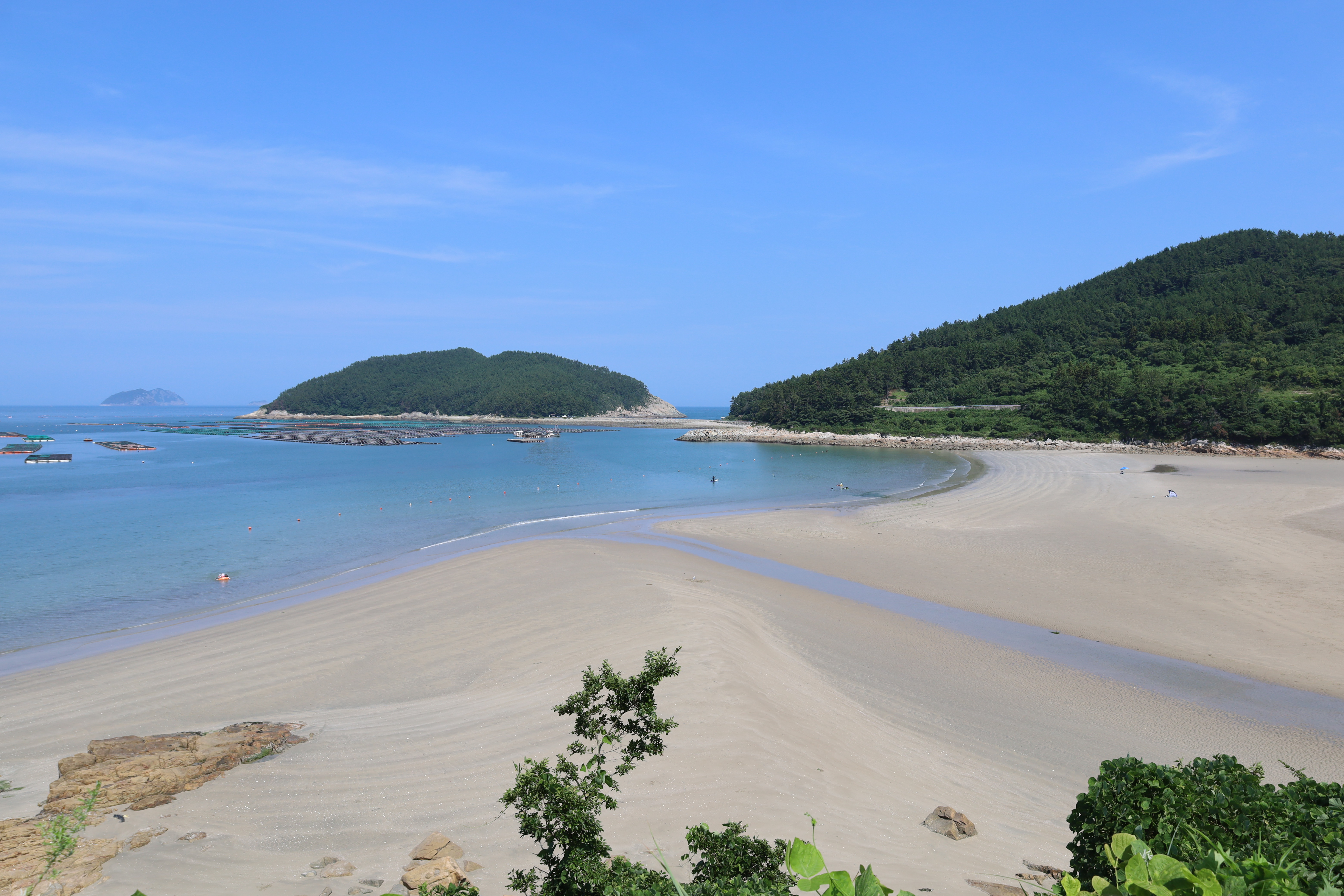  청산도 1박2일 찰영지 신흥리 해수욕장