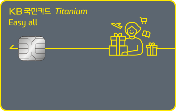 KB국민 이지올 티타늄카드 혜택