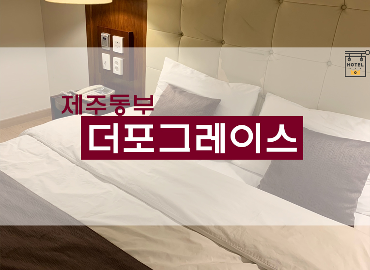  제주동부숙소? 제주 더포그레이스리조트 후기