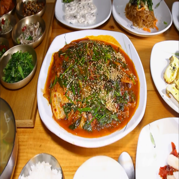  충남 공주 대전 맛집 싸리골 갈치조림 갈치구이 생생정보 시래기 갈치조림으로 소개된 맛집