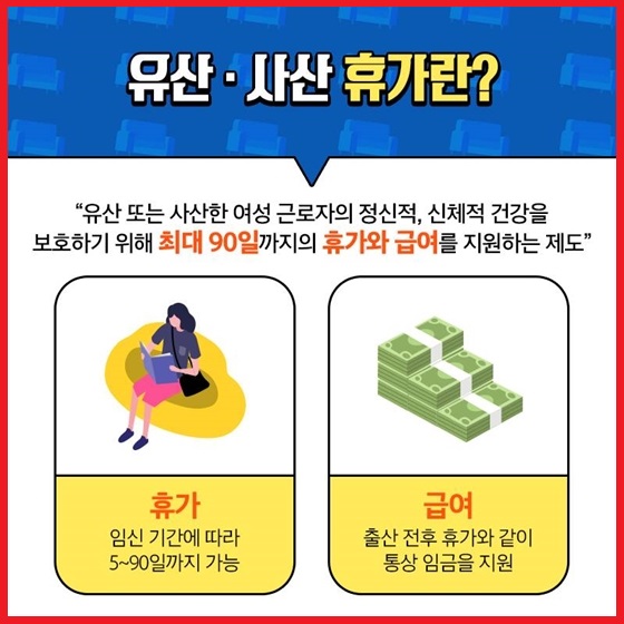 출산전후(유산&#44; 사산)휴가