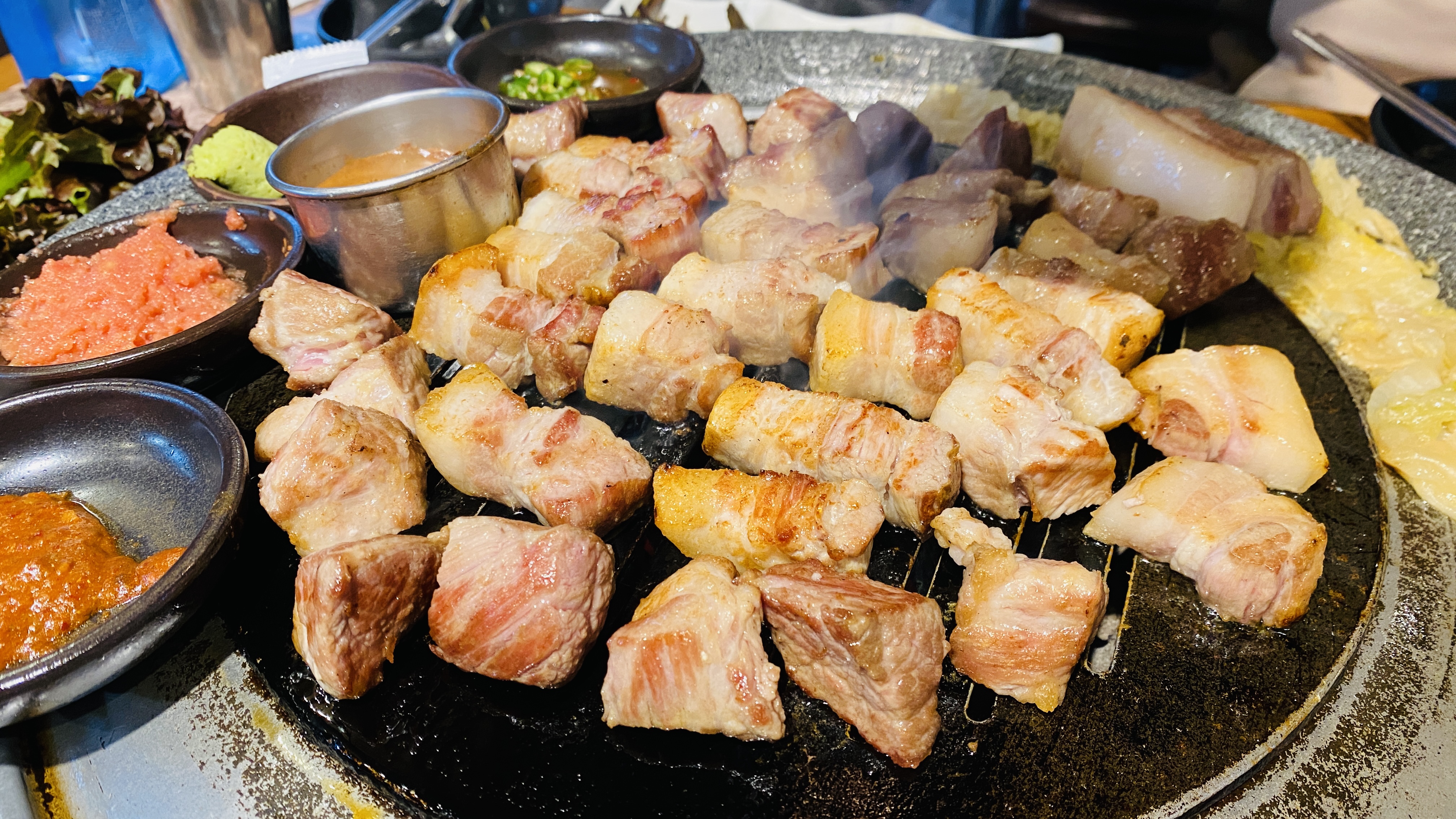 숙성도 노형 삼겹살과 목살