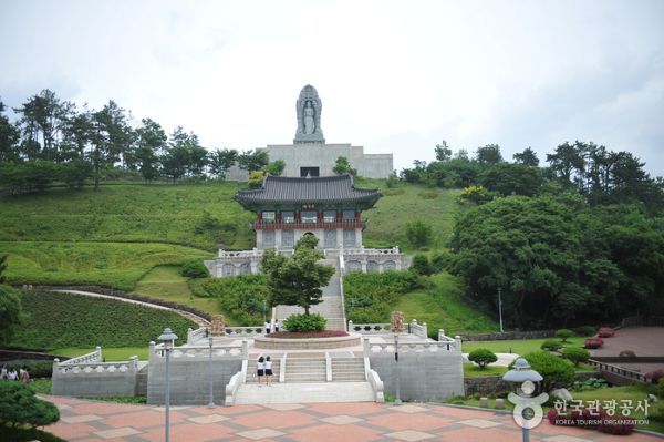 백제불교최초도래지 불상
