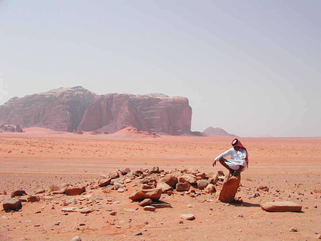 요르단-와디럼사막-투어가이드지단
