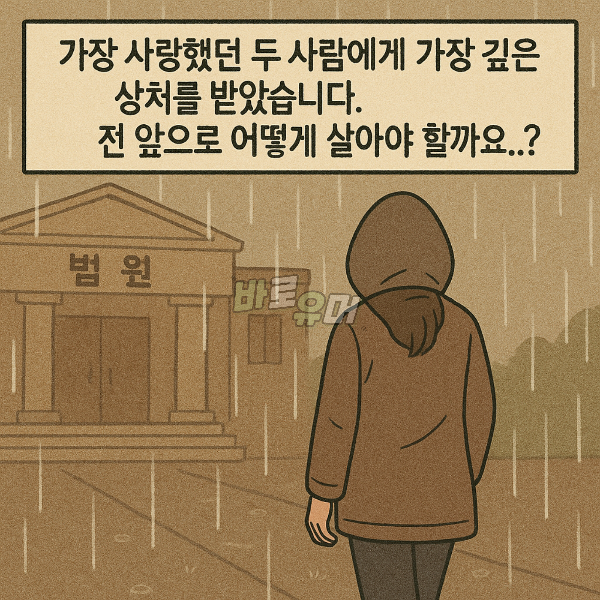 바람난 남편과 제 동생… 앞으로 전 모른척 살아야 하는 걸까요? 8