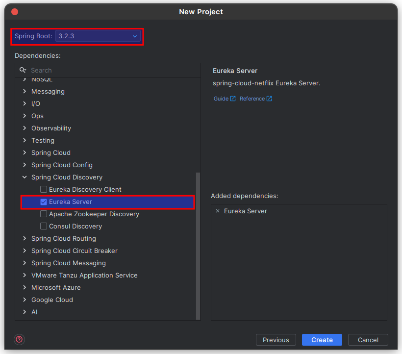[Spring Cloud Netflix] Eureka Server, Client 개발