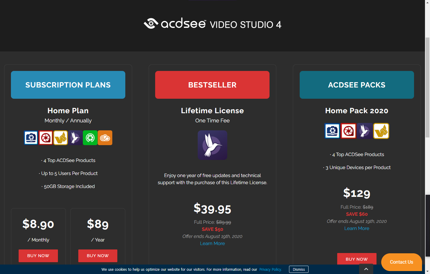  ACDSee Video Studio 4 동영상 편집 프로그램 할인 판매