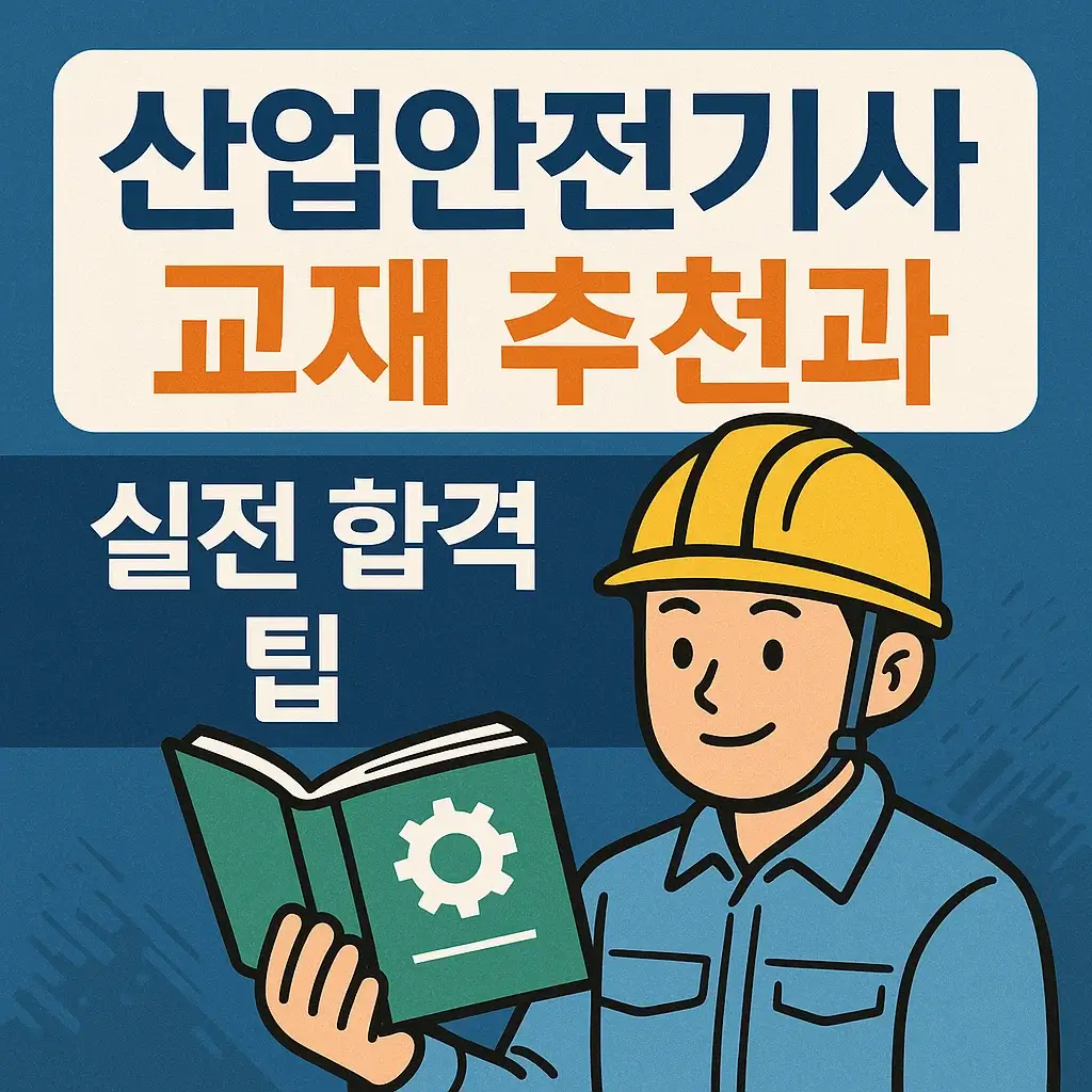 산업안전기사 필기 교재 펼친 모습