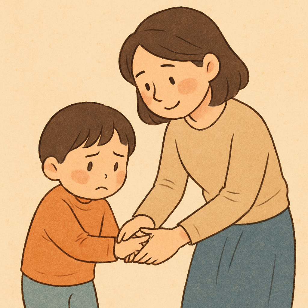 낯가리는 아이 어떻해 해야할까?