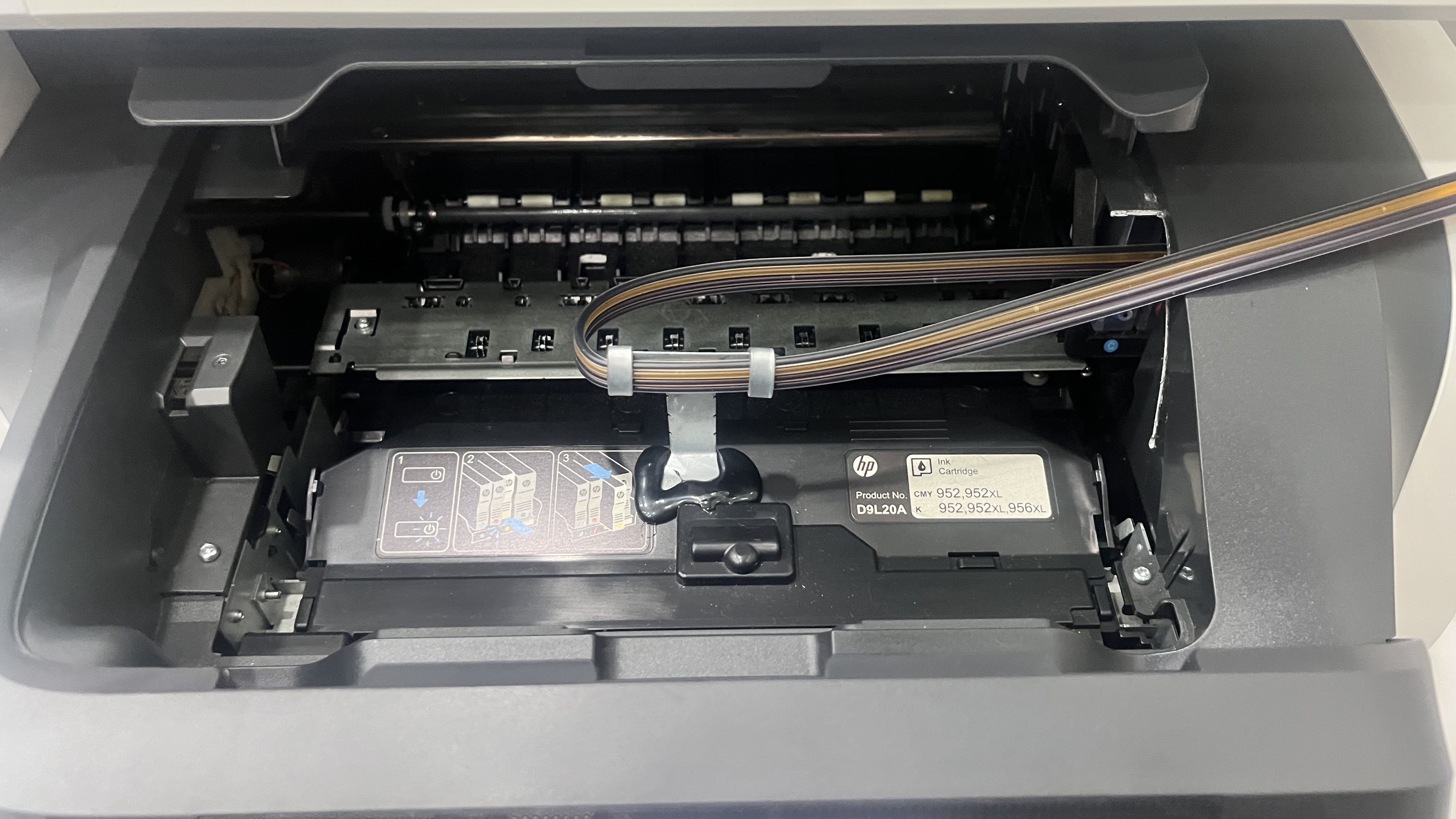  인천 복합기렌탈 부평 복합기렌탈 무한잉크복합기 HP8730 설치후기