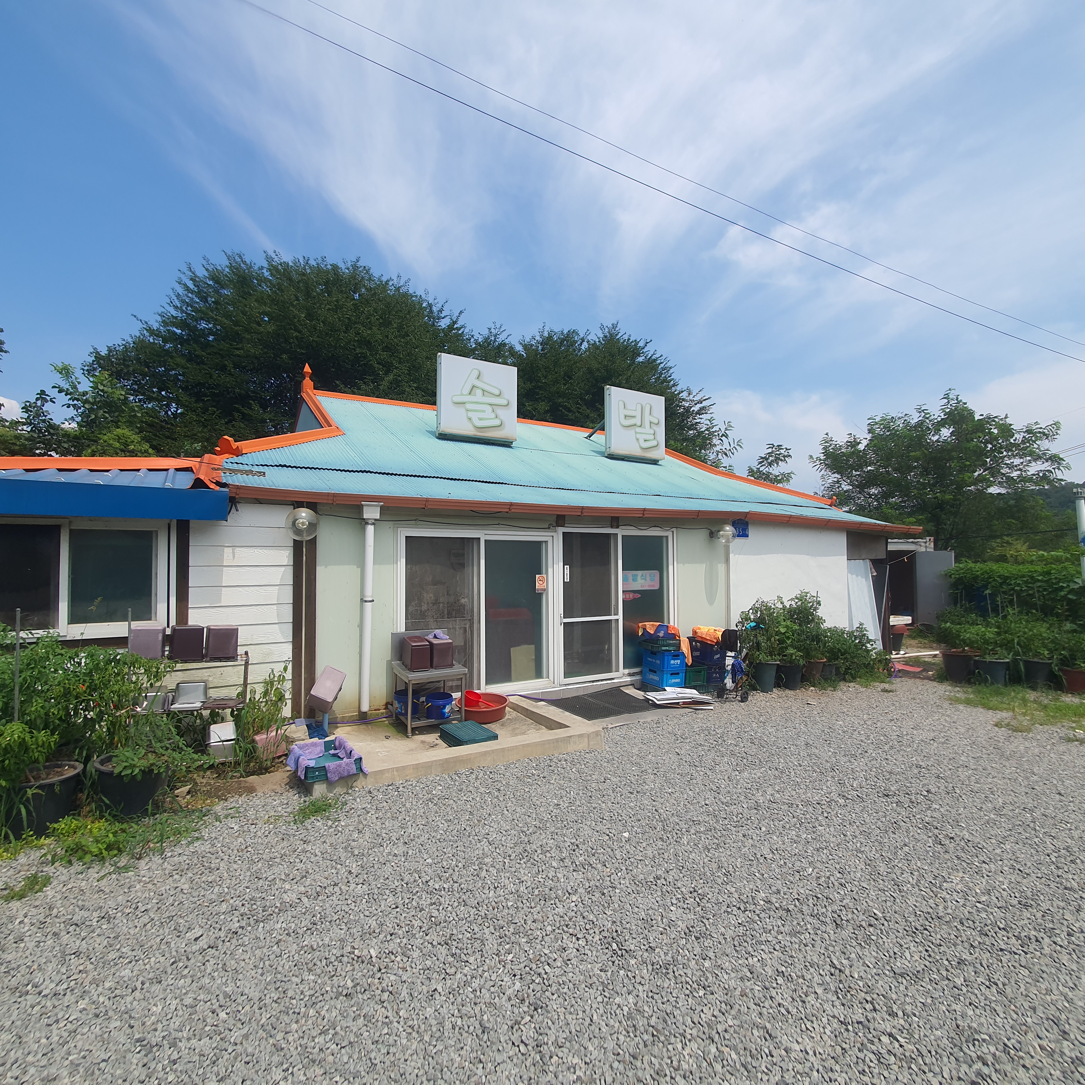 홍성 생선구이 맛집, 솔밭