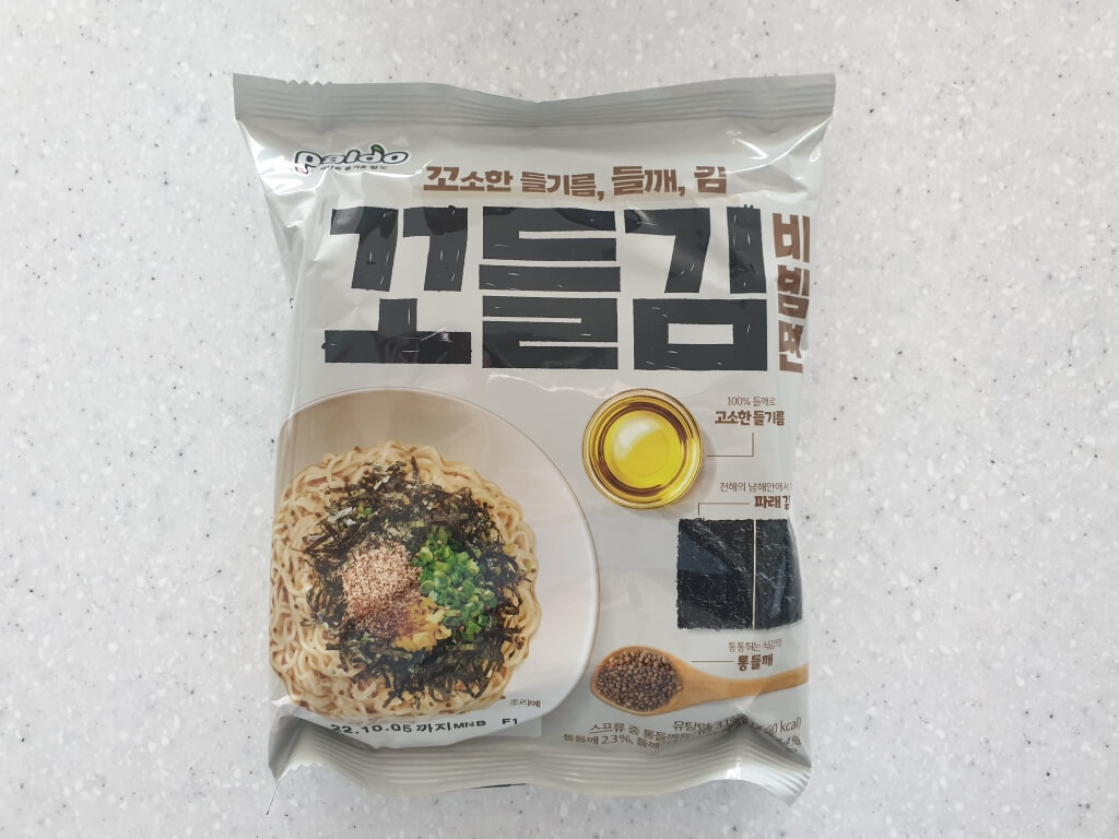  팔도 신메뉴 꼬들김 비빔면 솔직 후기! 꼬간초와 비교하면?