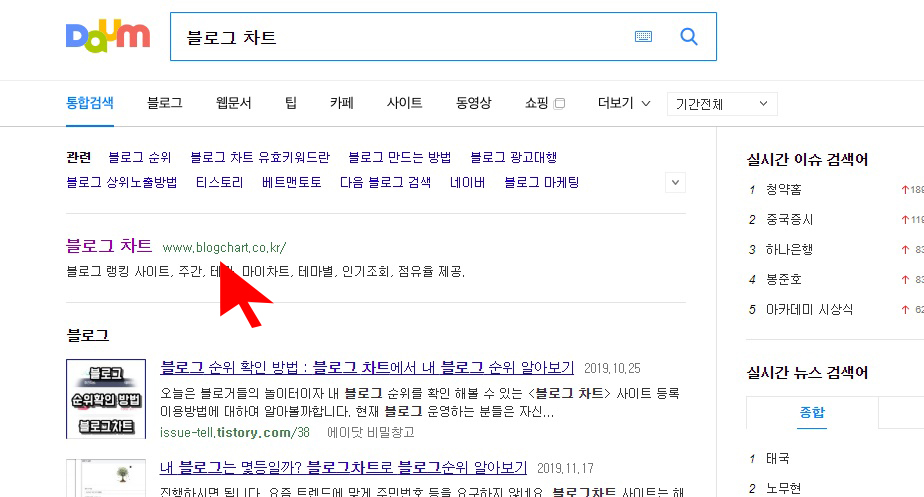  블로그 순위 확인으로 지수 파악하기