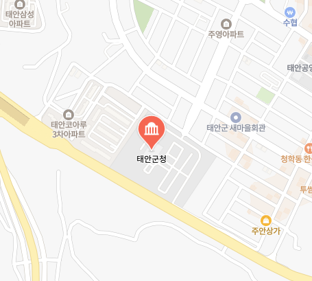 태안군 차량 등록사업소 위치