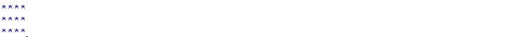  [python]  반복문으로 별모양 출력하기