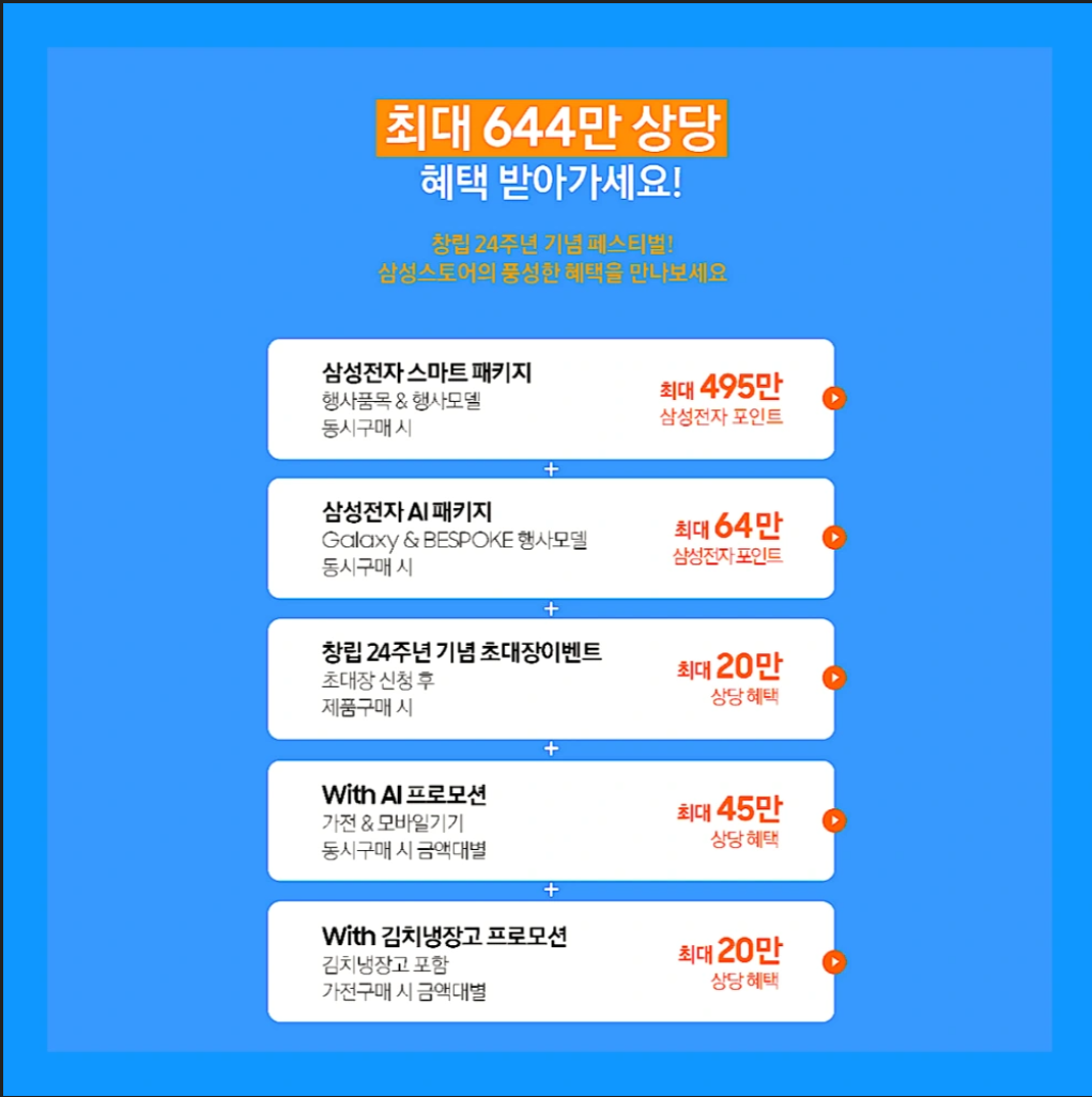 코리아세일페스타-삼성전자-구매혜택