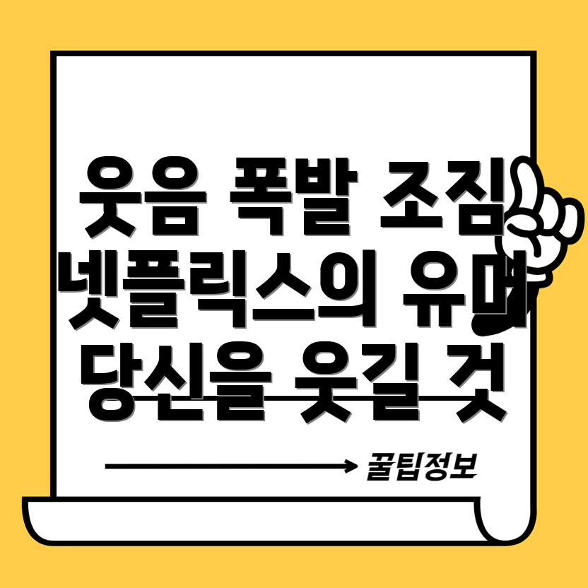 넷플릭스 코미디