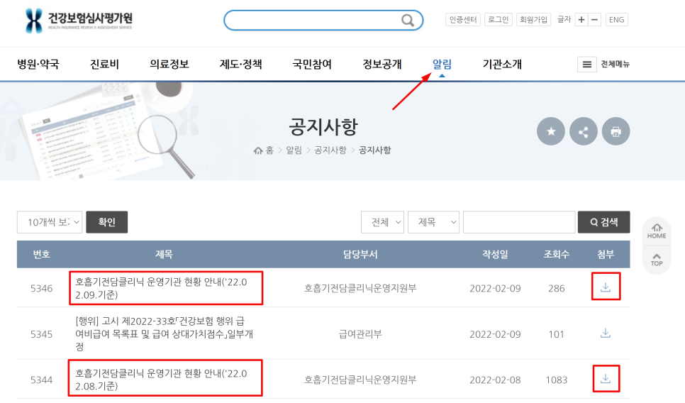 국민안심번호 코로나 pcr 검사 가능한 우리동네 호흡기 2