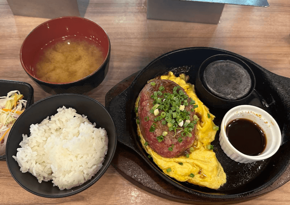 후쿠오카 규카츠 맛집 BEST 5, 키와미야 함바그 하카타점 3