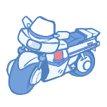 Pokemon Officer's Motorcycle
