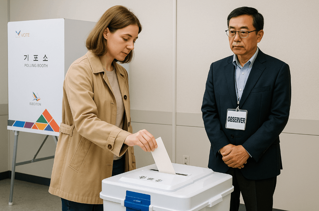 선거 투표 참관인 신청 방법