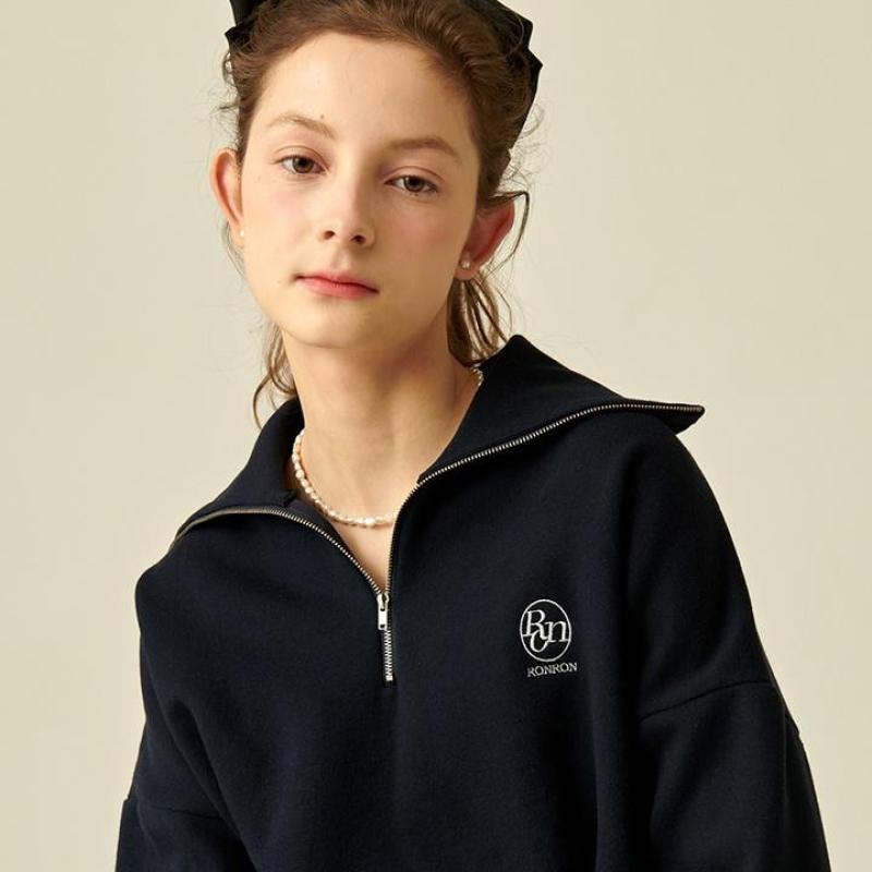 론론 HALF ZIP-UP SWEAT셔츠