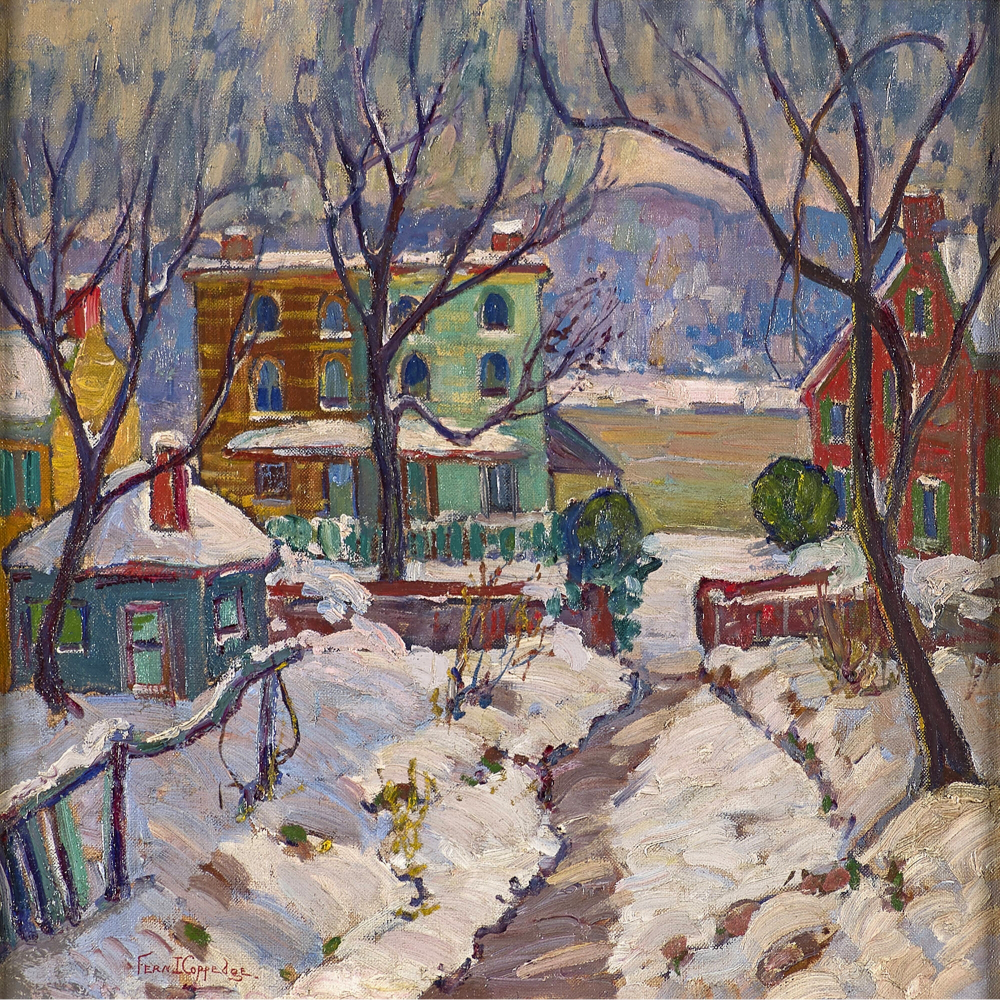 펀 이사벨 코페지(Fern Isabel Coppedge)&#44; 미국&#44; 인상주의&#44; 화가&#44; 1883-1951