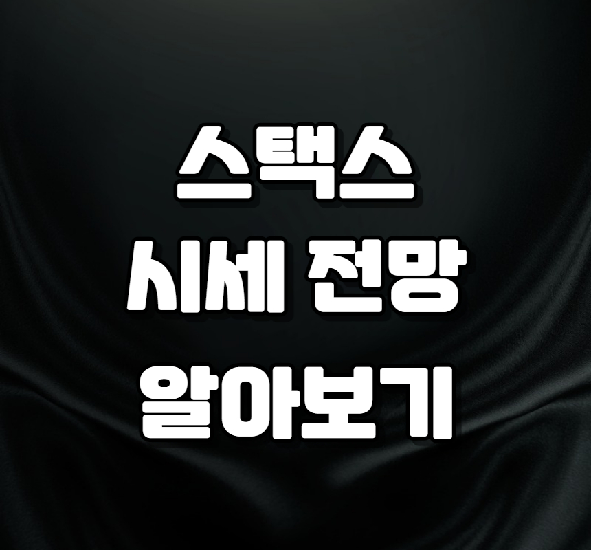  스택스(STX) 코인 정보 전망 시세 호재 알아보기