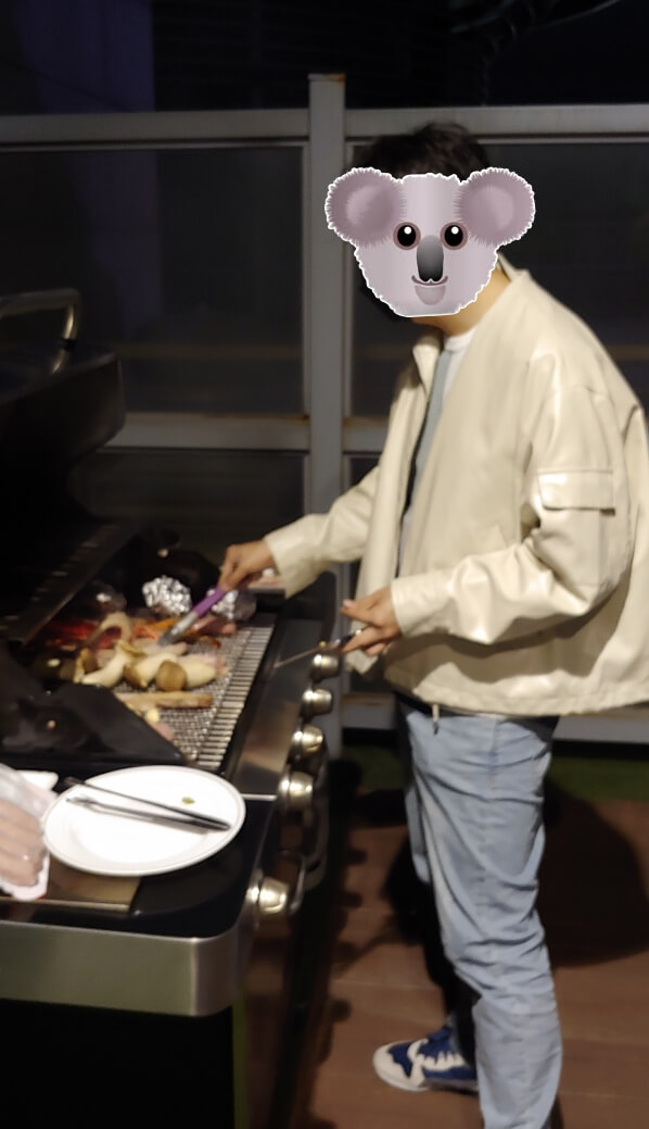 고기굽는 코알라 옹