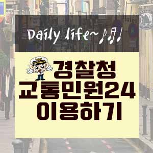  경찰청 교통민원24 이용하기