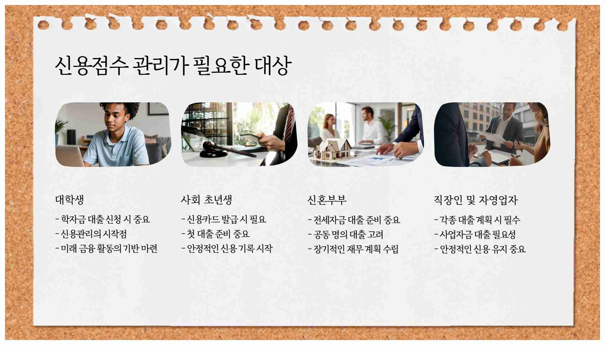 신용점수 조회 바로가기 - 신용점수 평가 기준 3가지