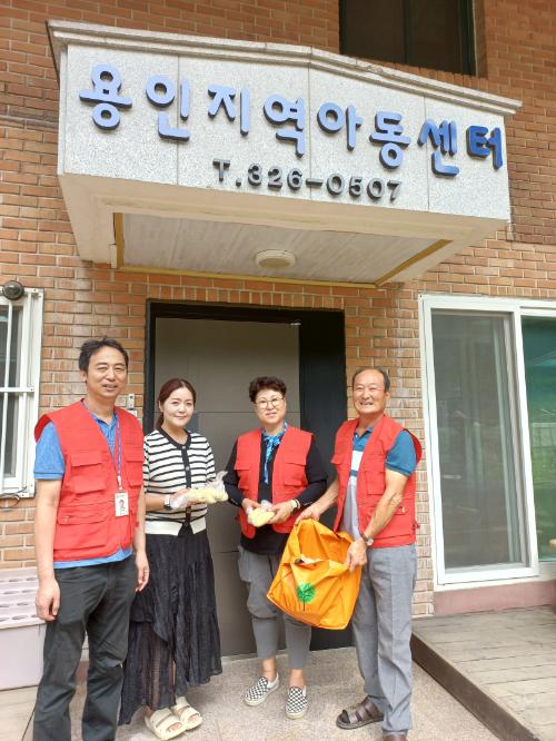 용인특례시 이동읍 지역사회보장협의체, ‘이웃돕기 사랑의 옥수수 나눔’