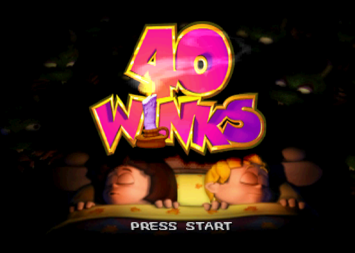  GT Interactive - 40 윙스 북미판 40 Winks USA (플레이 스테이션 - PS - iso 다운로드)